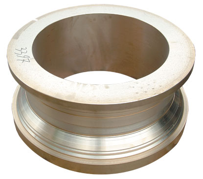 Vendita Bronzo: esempio di bronzo-alluminio centrifugato, sgrossato e sagomato